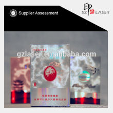 Popular custom hologram overlay film for cigarette packing